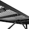 Flash Furniture Mantilla Rectangle Picnic Table, Black, Expanded Metal, Mesh, Steel Frame, 8 ft L SLF-EML-96-BK-GG - alternate 10